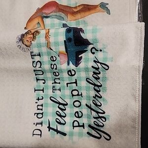 Kitchen Towels Funny Graphic (Set 2)